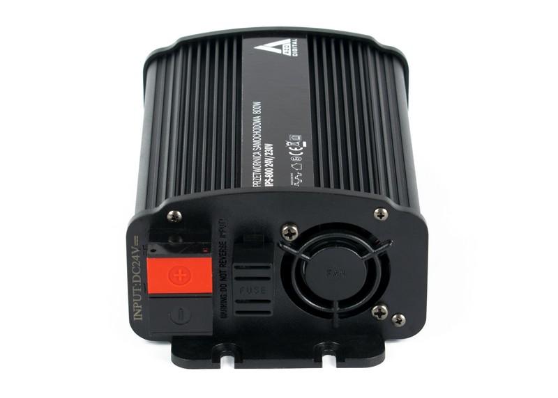 AZO skaitmeninis 24 VDC / 230 VAC automobilinis inverteris IPS-800U 800W