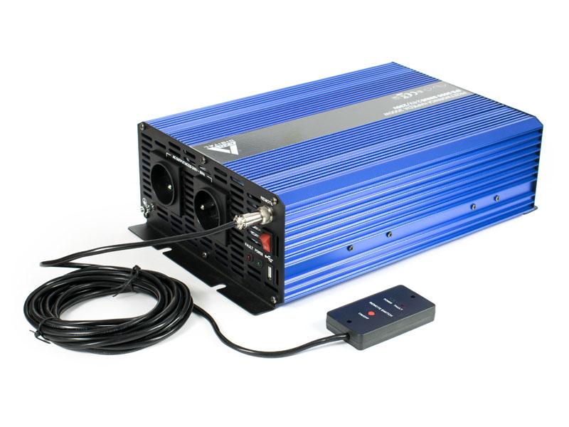 AZO Digital 24 VDC / 230 VAC Converter SINUS IPS-3000S 3000W