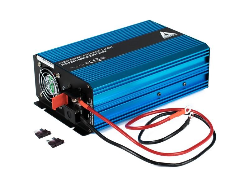 AZO Digital 24 VDC / 230 VAC įtampos keitiklis SINUS IPS-1200S 1200W