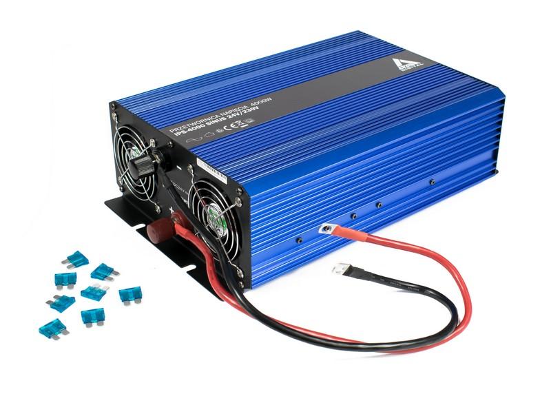 AZO Digital 24 VDC / 230 VAC Converter SINUS IPS-4000S 4000W