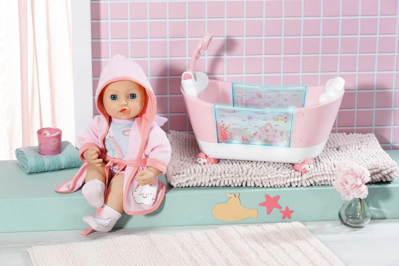 Lėlės maudymosi drabužėlių rinkinys 36–43 cm lėlei Deluxe Bathtime 703281 Baby Annabell