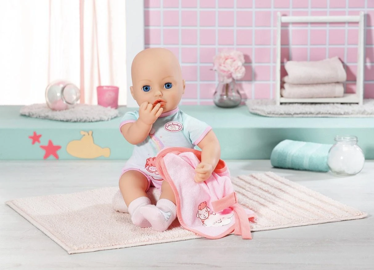 Lėlės maudymosi drabužėlių rinkinys 36–43 cm lėlei Deluxe Bathtime 703281 Baby Annabell