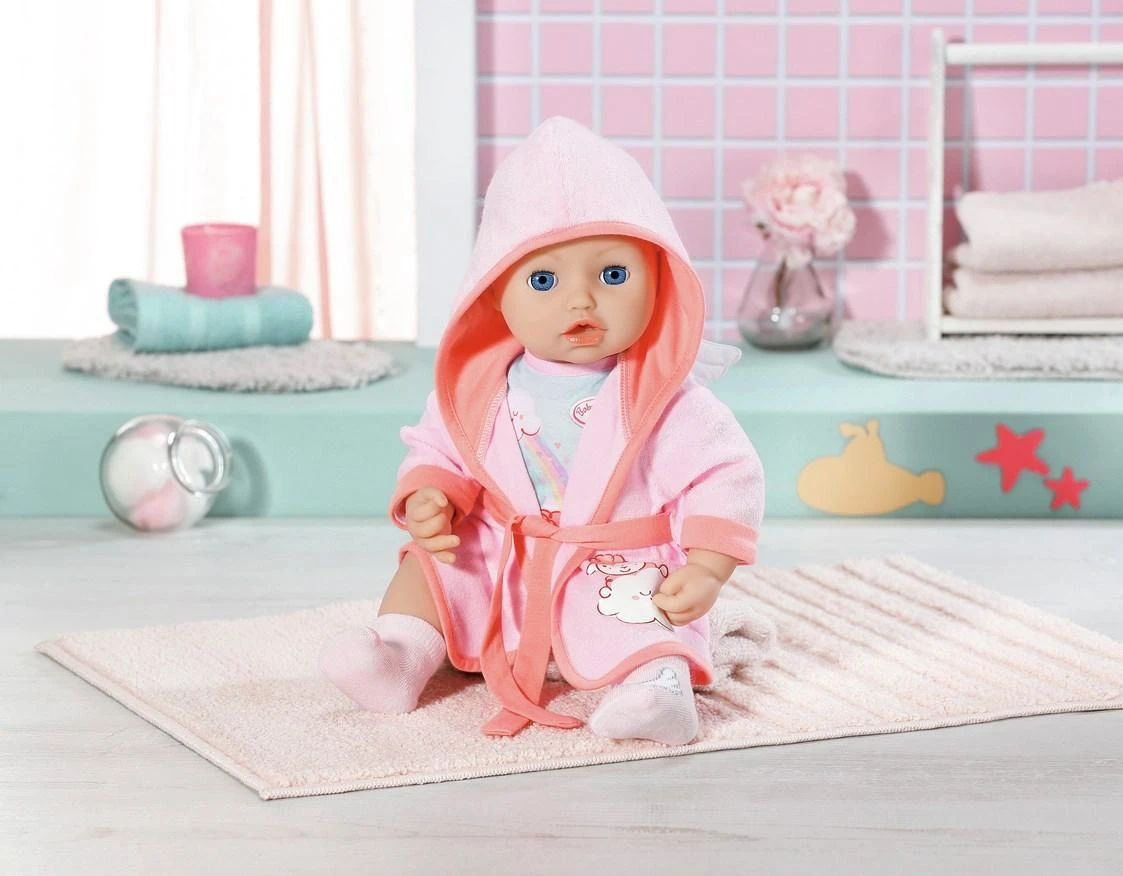 Lėlės maudymosi drabužėlių rinkinys 36–43 cm lėlei Deluxe Bathtime 703281 Baby Annabell