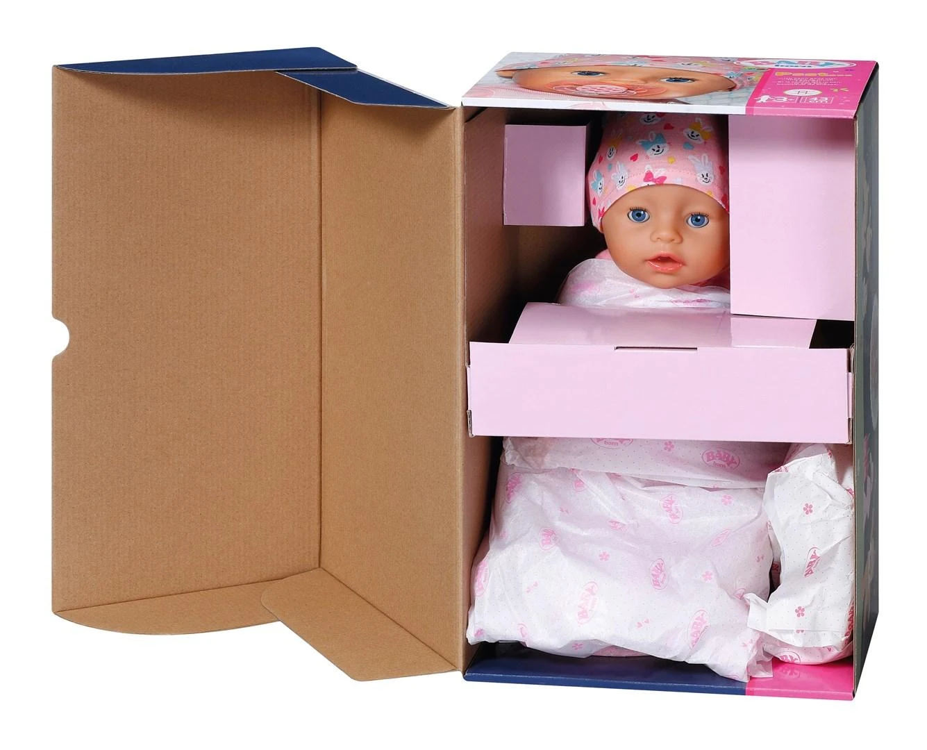Baby Born interaktyvi lėlė - mergaitė Magic Girl, 43cm (827956)