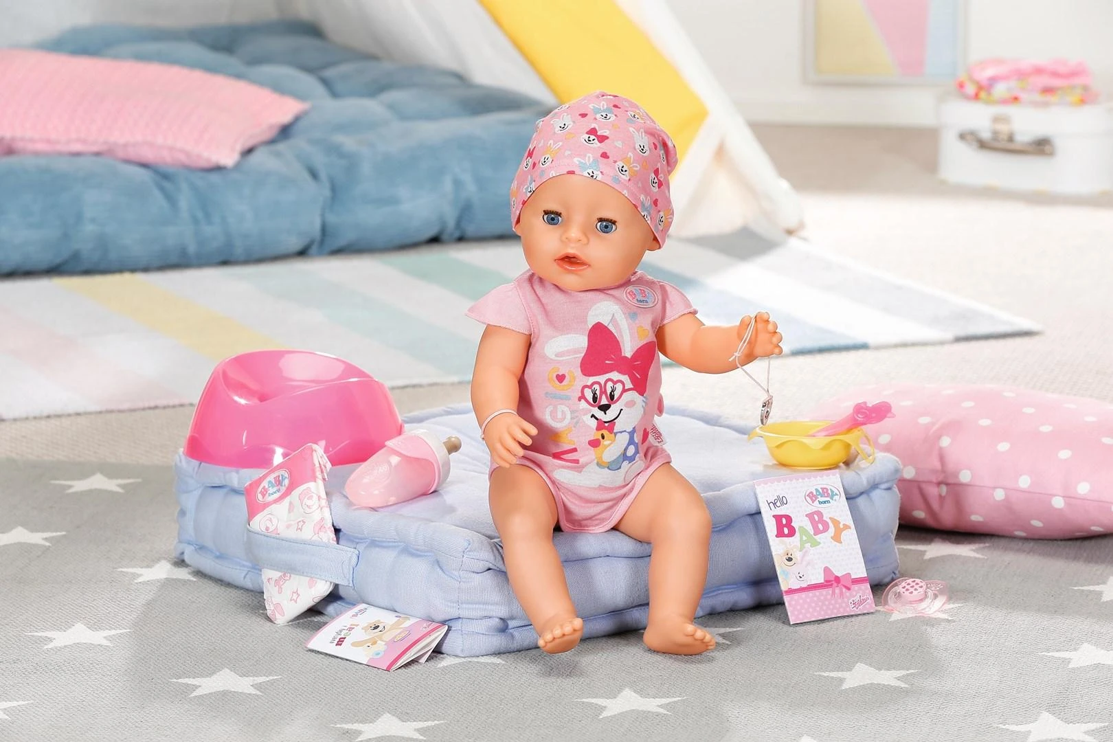 Baby Born interaktyvi lėlė - mergaitė Magic Girl, 43cm (827956)