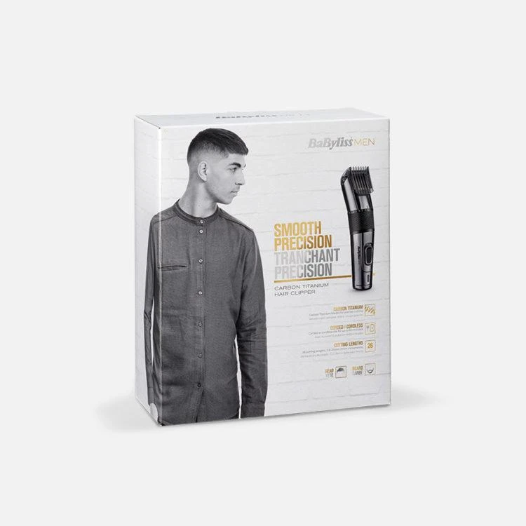 Plaukų Kirpimo Mašinėlė - BaByliss E978E Plaukų Kirpimo Mašinėlė, Juoda