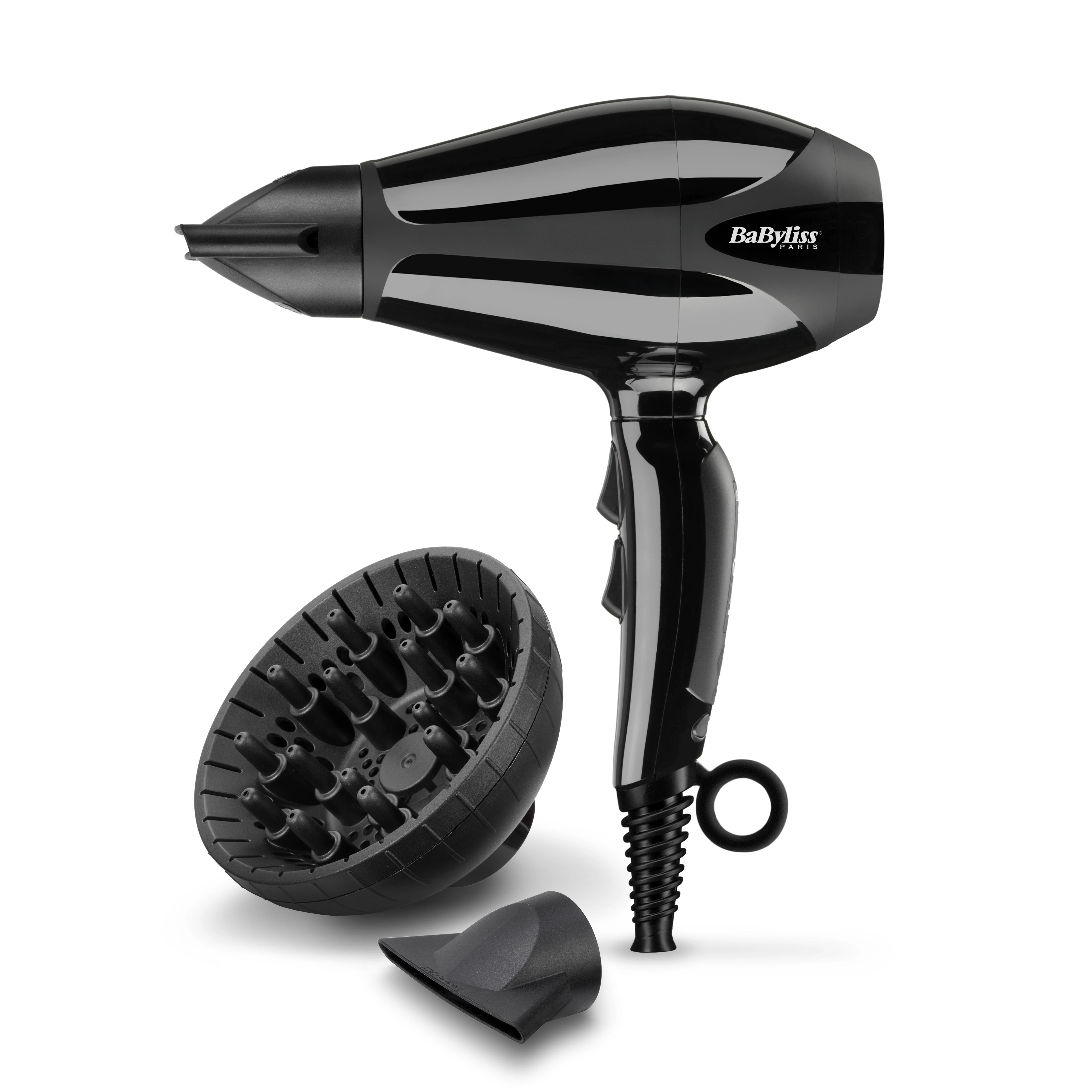 Plaukų džiovintuvas Babyliss 6715DE, 2400 W, Juodos spalvos