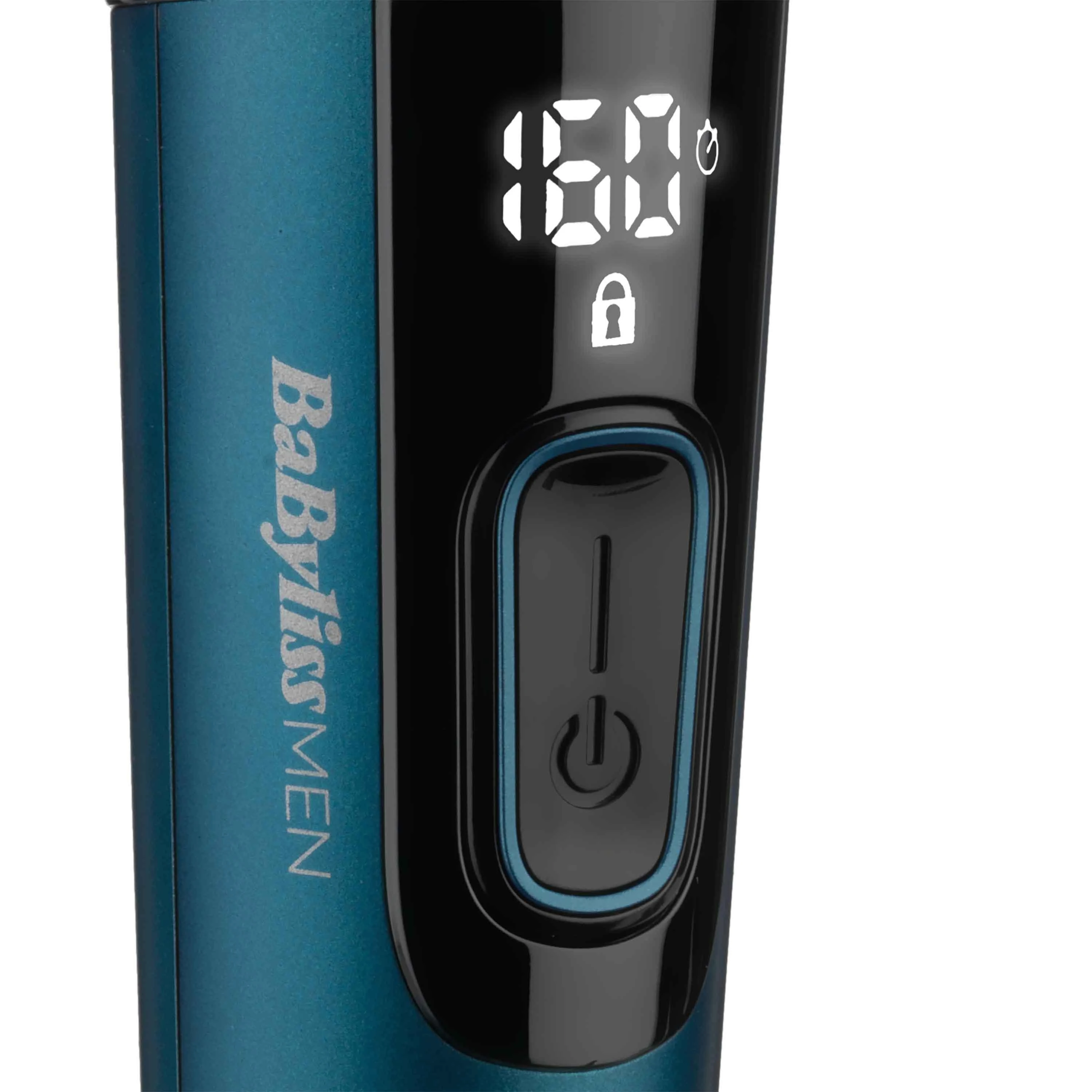 Plaukų Kirpimo Mašina - Babyliss E990E Japonų Plienas Ličio Jonų 160min Belaidė Mėlyna Juoda