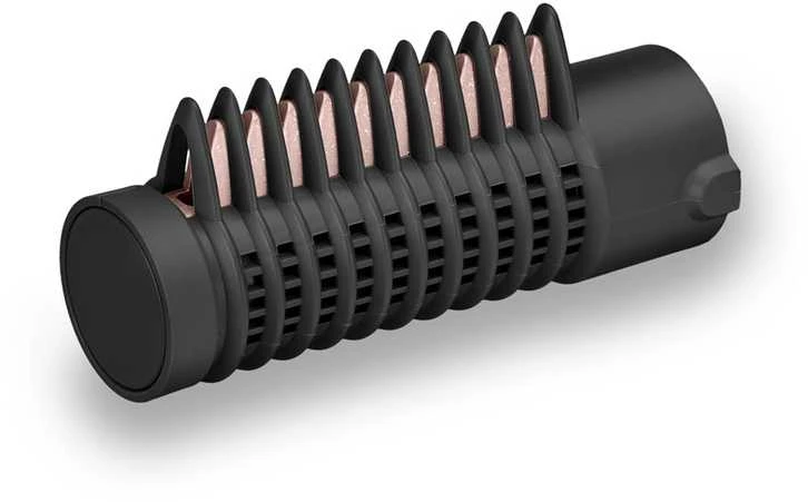 BaByliss AS126E plaukų formavimo šukos Karšto oro šepetys Garinis Juoda 2,2 m 1000 W