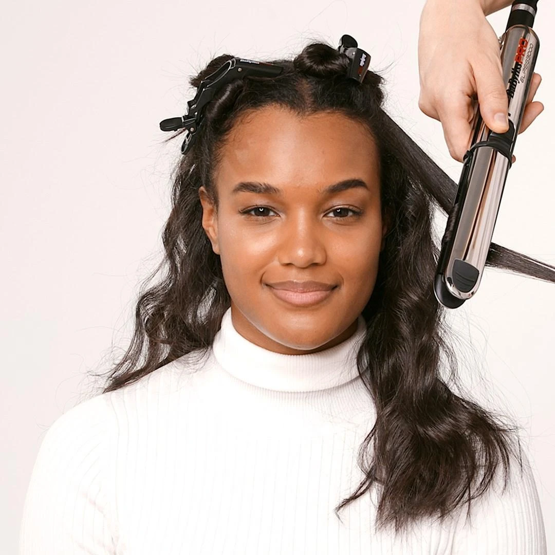 Plaukų tiesintuvas BaByliss PRO Juodas Elipsis3000 BAB3000EPE, plaukiojančios plokštelės
