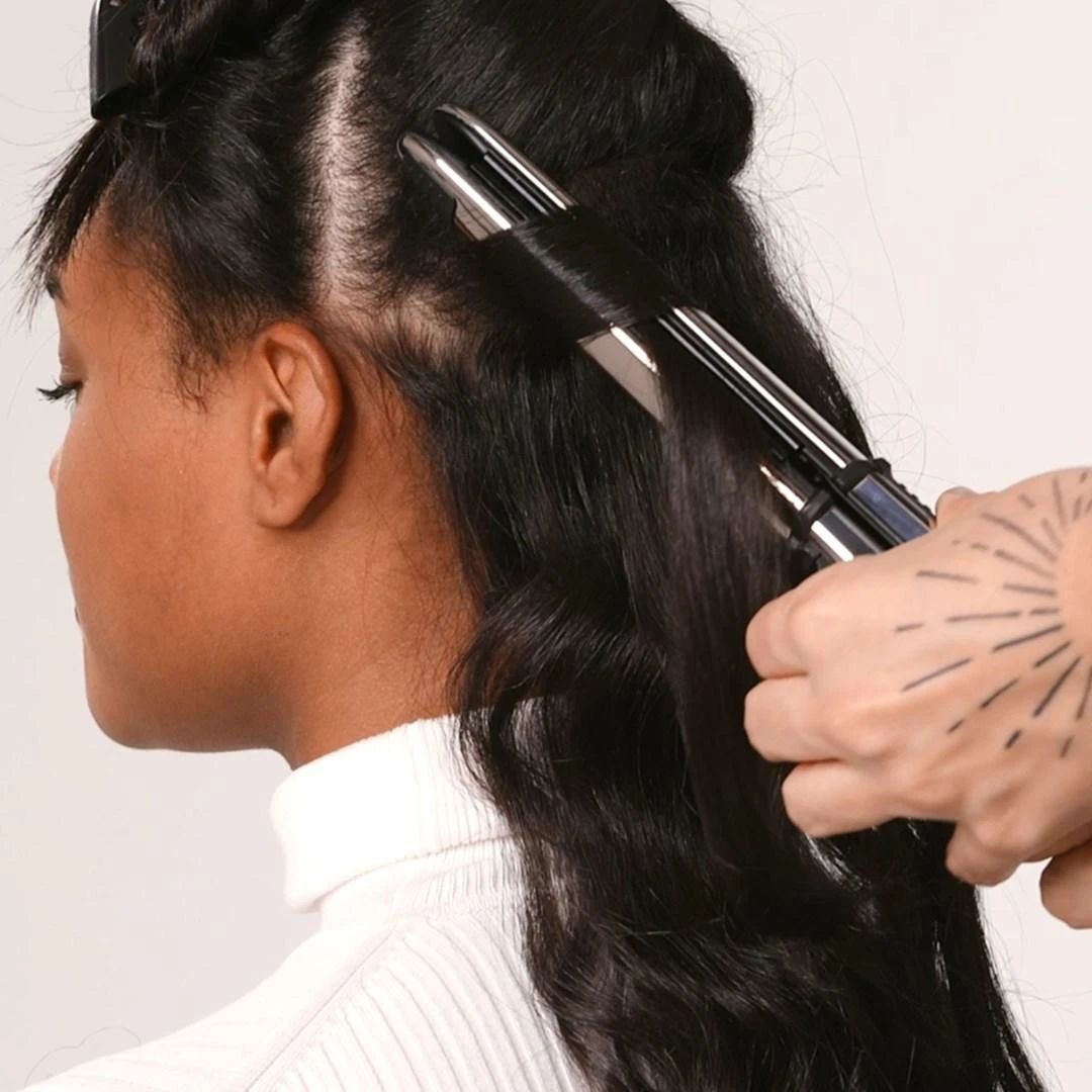 Plaukų tiesintuvas BaByliss PRO Juodas Elipsis3000 BAB3000EPE, plaukiojančios plokštelės