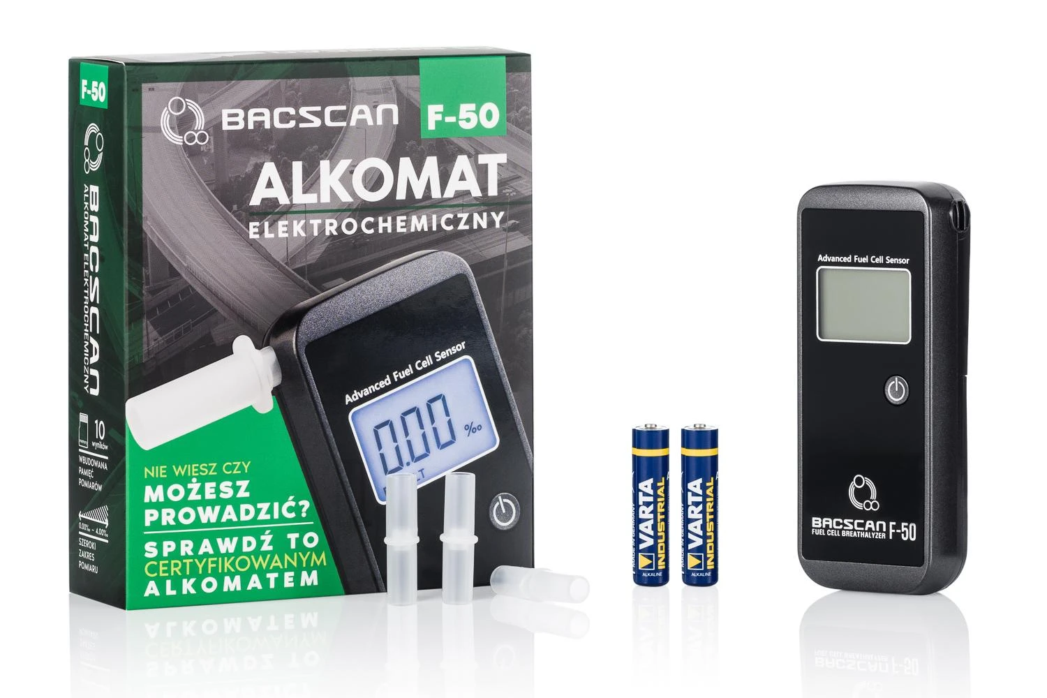 BACSCAN F-50 LT alkotesteris