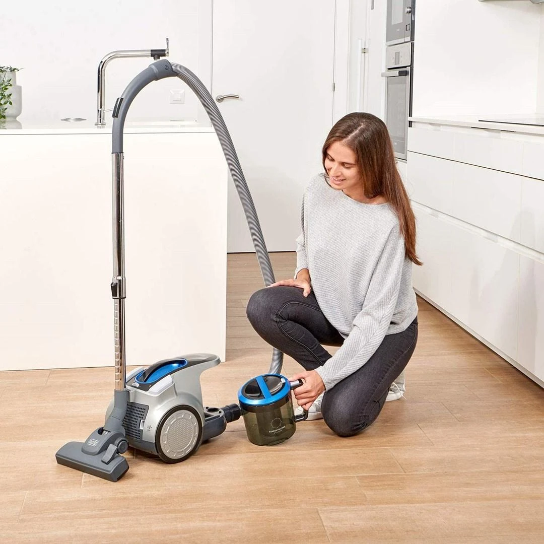 Dulkių siurblys Black & Decker juodas+decker Bagless vacuum cleaner Juodas & Decker BXVML700E (700W)