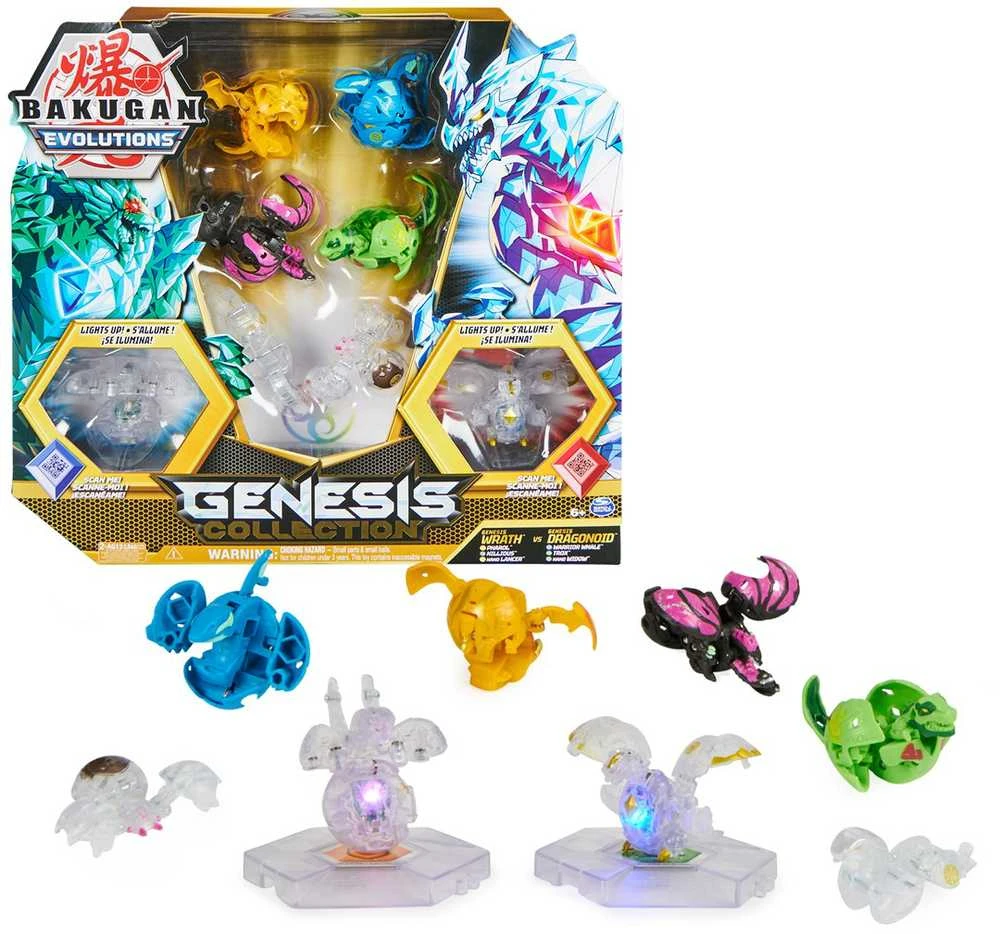 BAKUGAN rinkinys Elemental Clash, Genesis Collection, 6064120