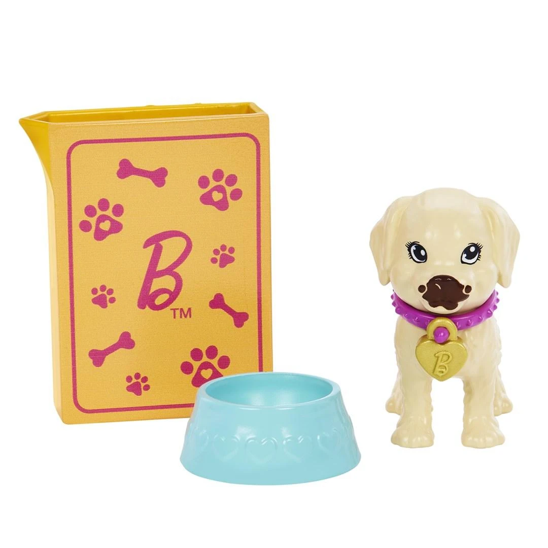 Mattel Lėlė Barbė šuniukų įvaikinimo žaidimų rinkinys