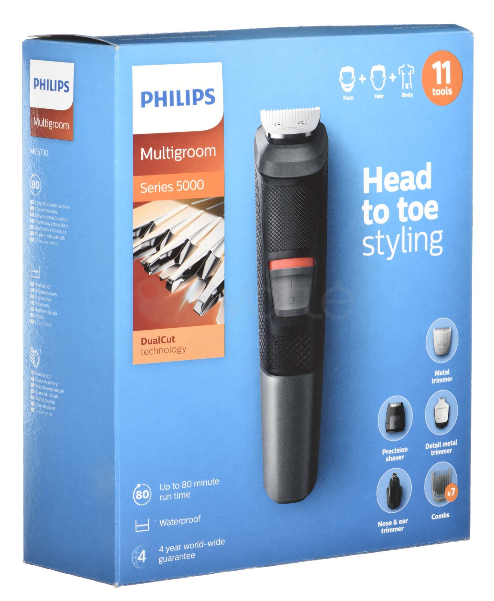 PHILIPS MG5730 / 15 kirptuvas 11 in 1, modelis - MG5730/15, žema kaina ...