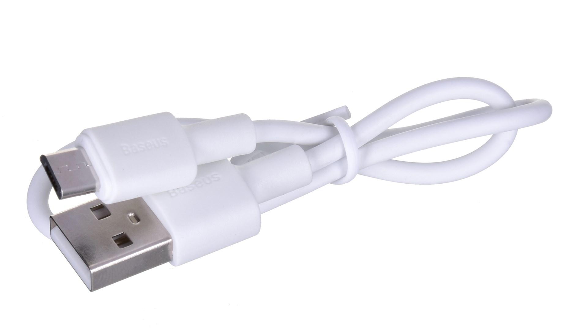 Baseus Bipow Fast Charge Power Bank PD+QC 30000mAh 20W baltas (Baltas)