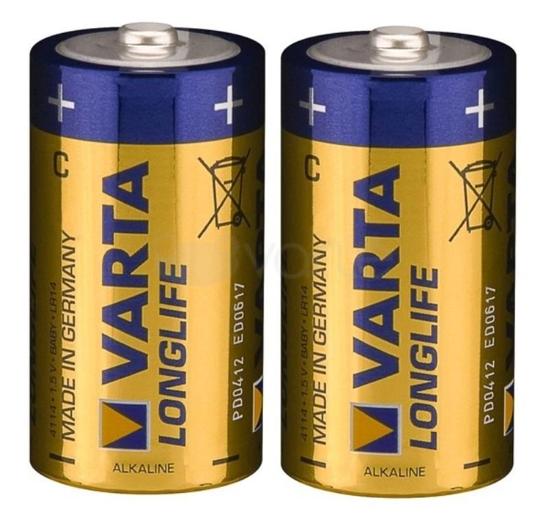 Varta Longlife C baterijos, 2 vnt. pakuotė