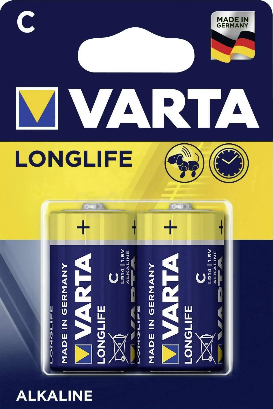 Varta Longlife Extra C Vienkartinė baterija Šarminis