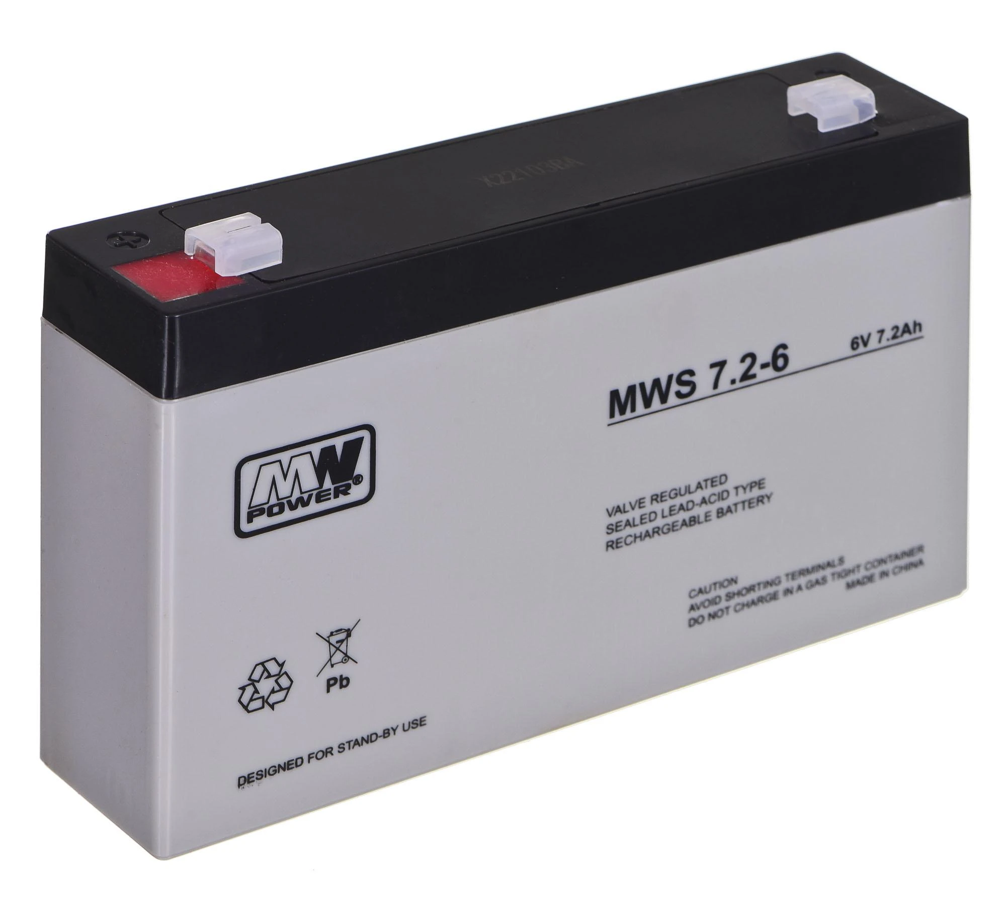 Mpl Power Elektro AKUMULIATORIUS 6V/7.2AH-MWS MW Power