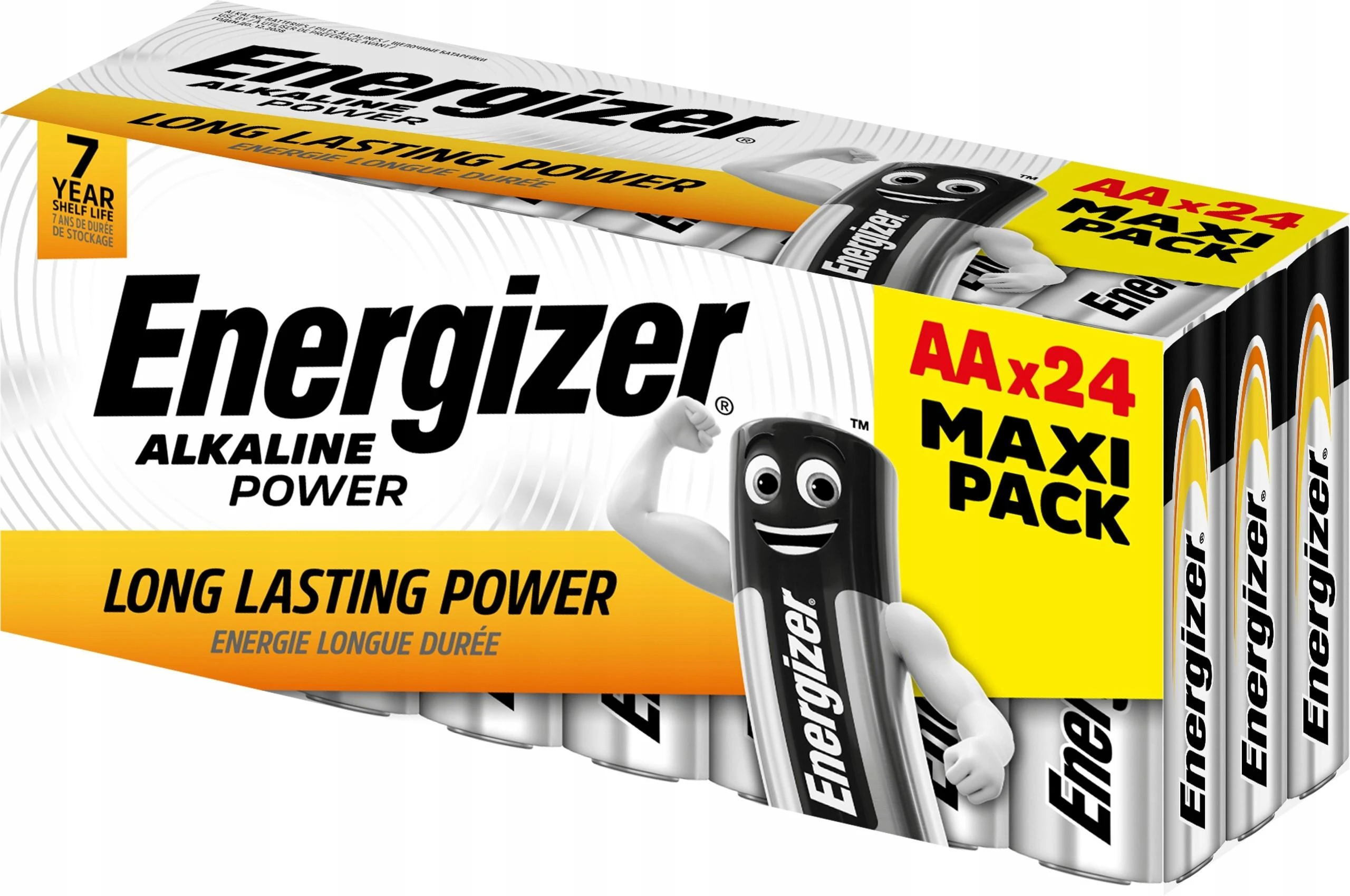 Energizer AA baterijų pakuotė 24 vnt