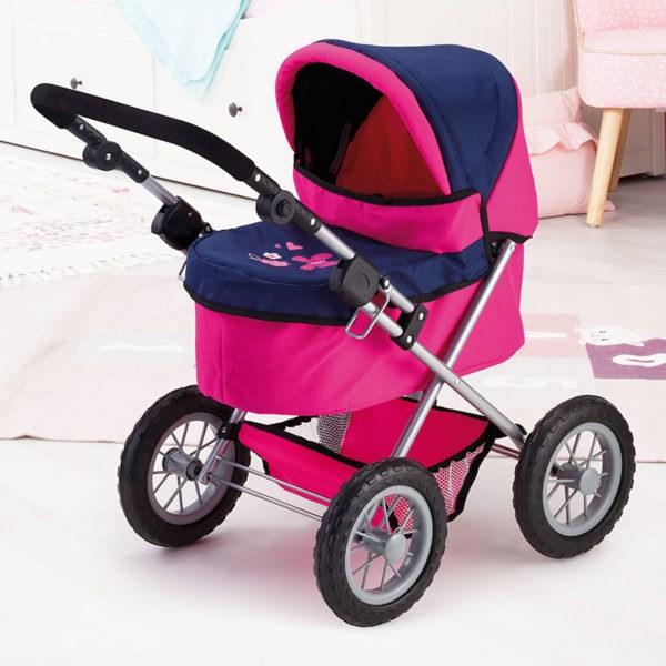 BAYER DESIGN LĖLIŲ VEŽIMĖLIS TRENDY, Rožinis