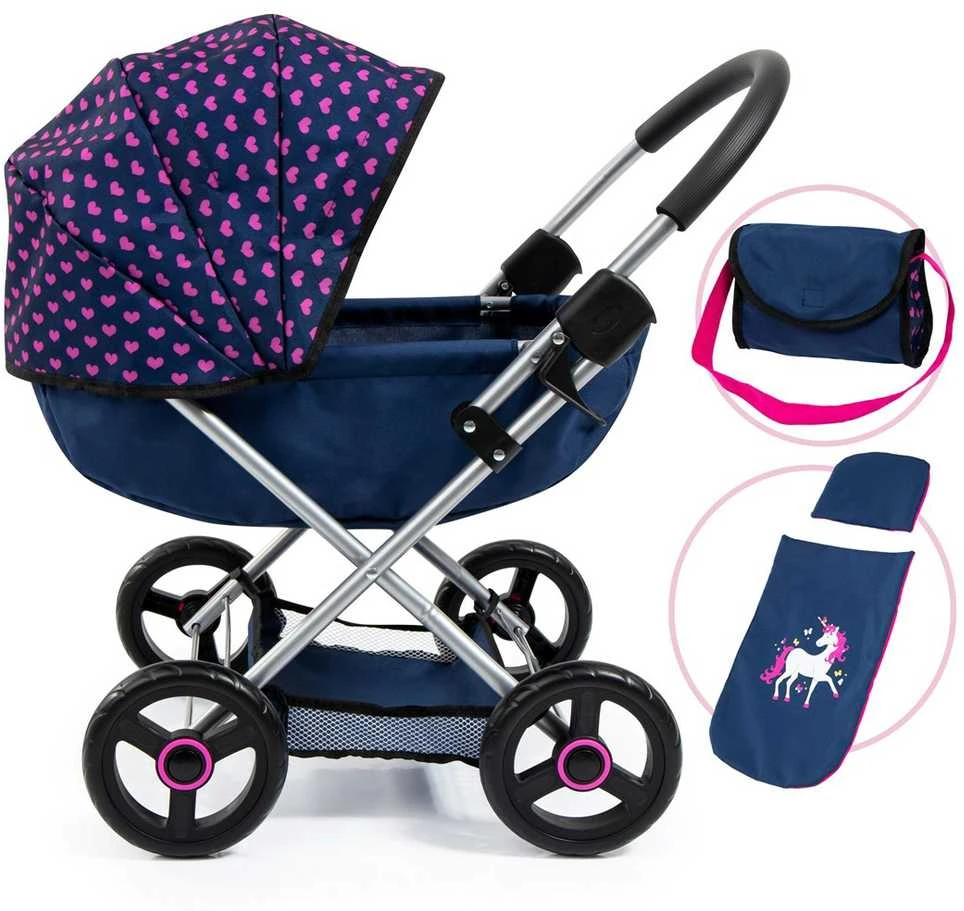 Bayer Design Lėlės vėžimėlis Bayer Cosy Doll Pram with Unicorn