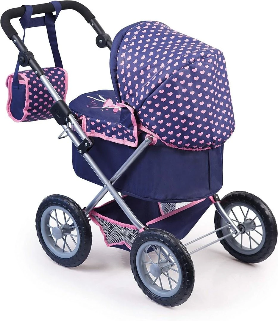 Bayer Design Bayer Vežimėlis głęboki dla lalki Trendy granatowo-violetinė 13052AA