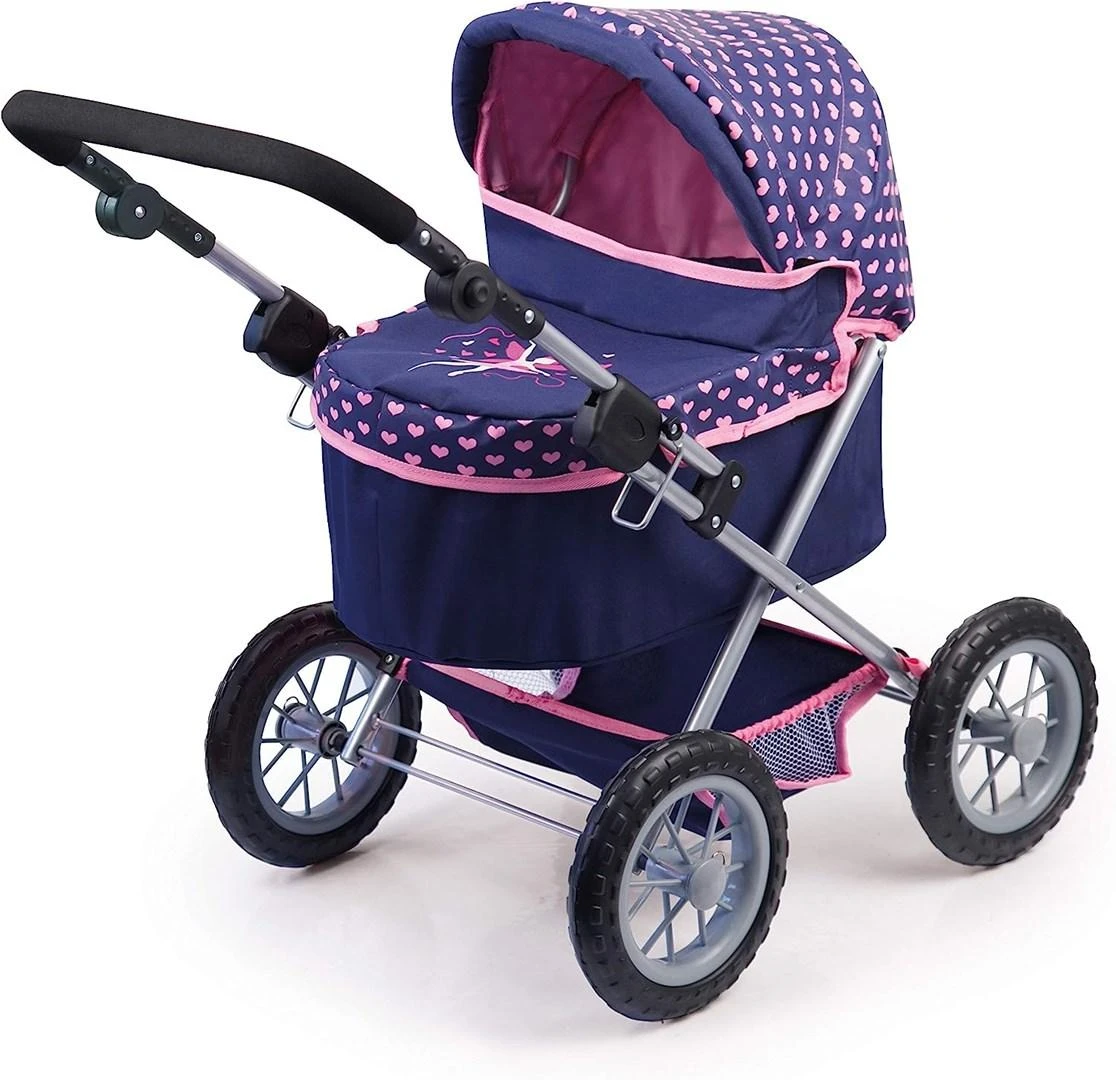 Bayer Design Bayer Vežimėlis głęboki dla lalki Trendy granatowo-violetinė 13052AA