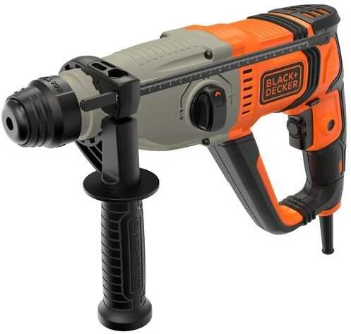 Grąžtas Black & Decker Juodas & Decker Perforatoriai Juodas & Decker BEHS02K-QS; 2,2 J; 800 W; SDS-plus