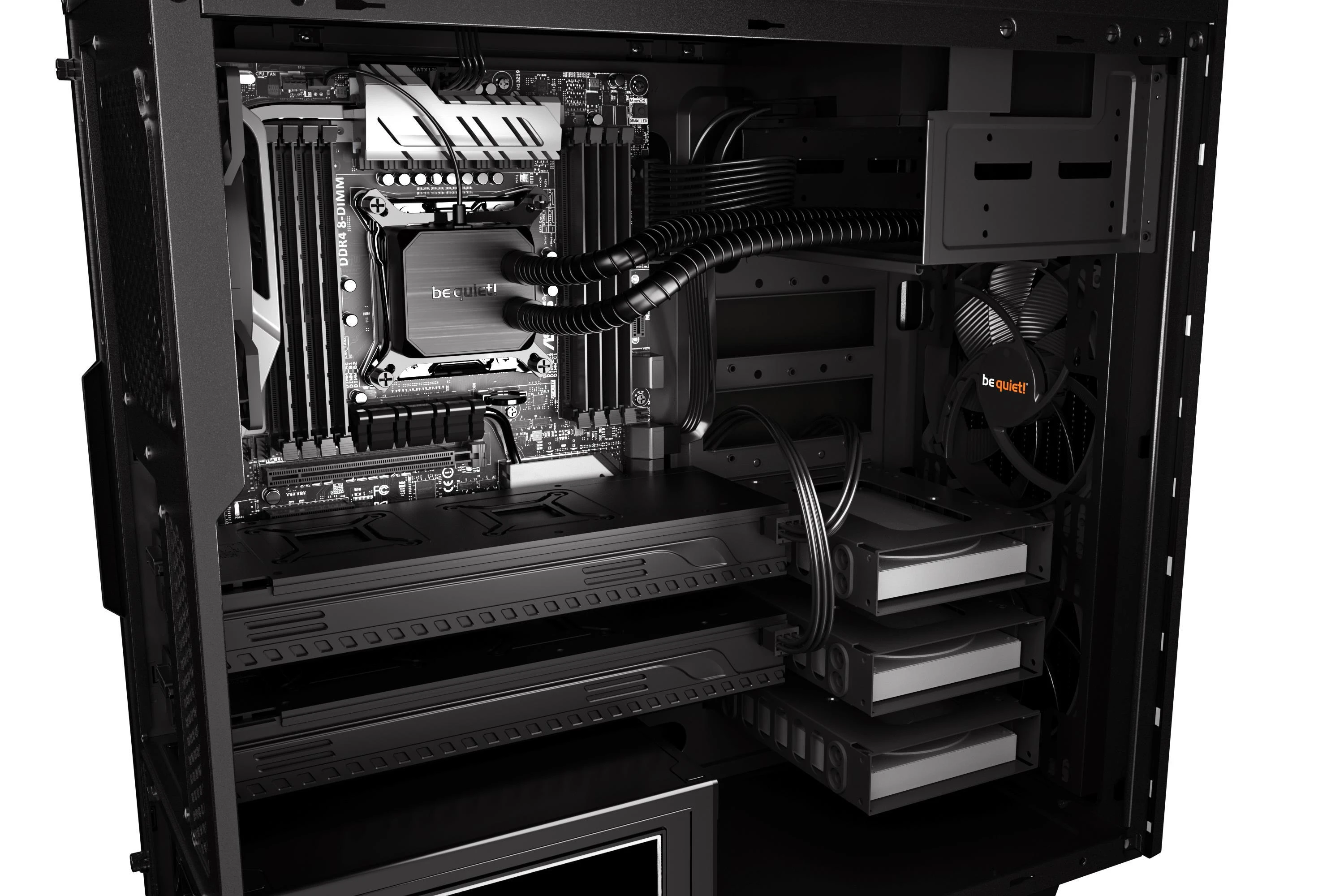 BE QUIET PURE BASE 600 Juodas Midi Tower