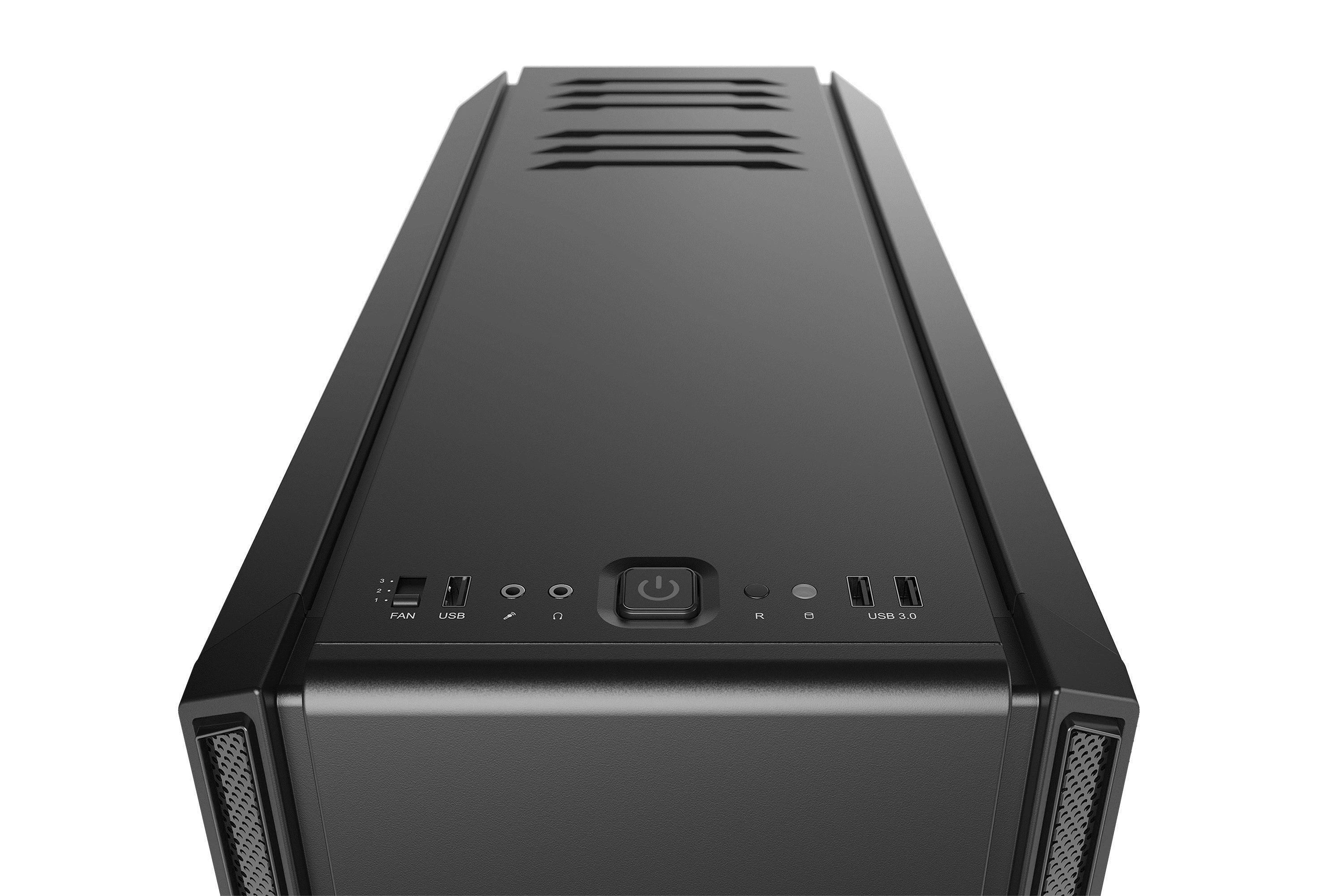 Korpusas Be Quiet! SILENT BASE 601 BG026 (ATX, Extended ATX, Mini ATX, Mini ITX, juodos spalvos)