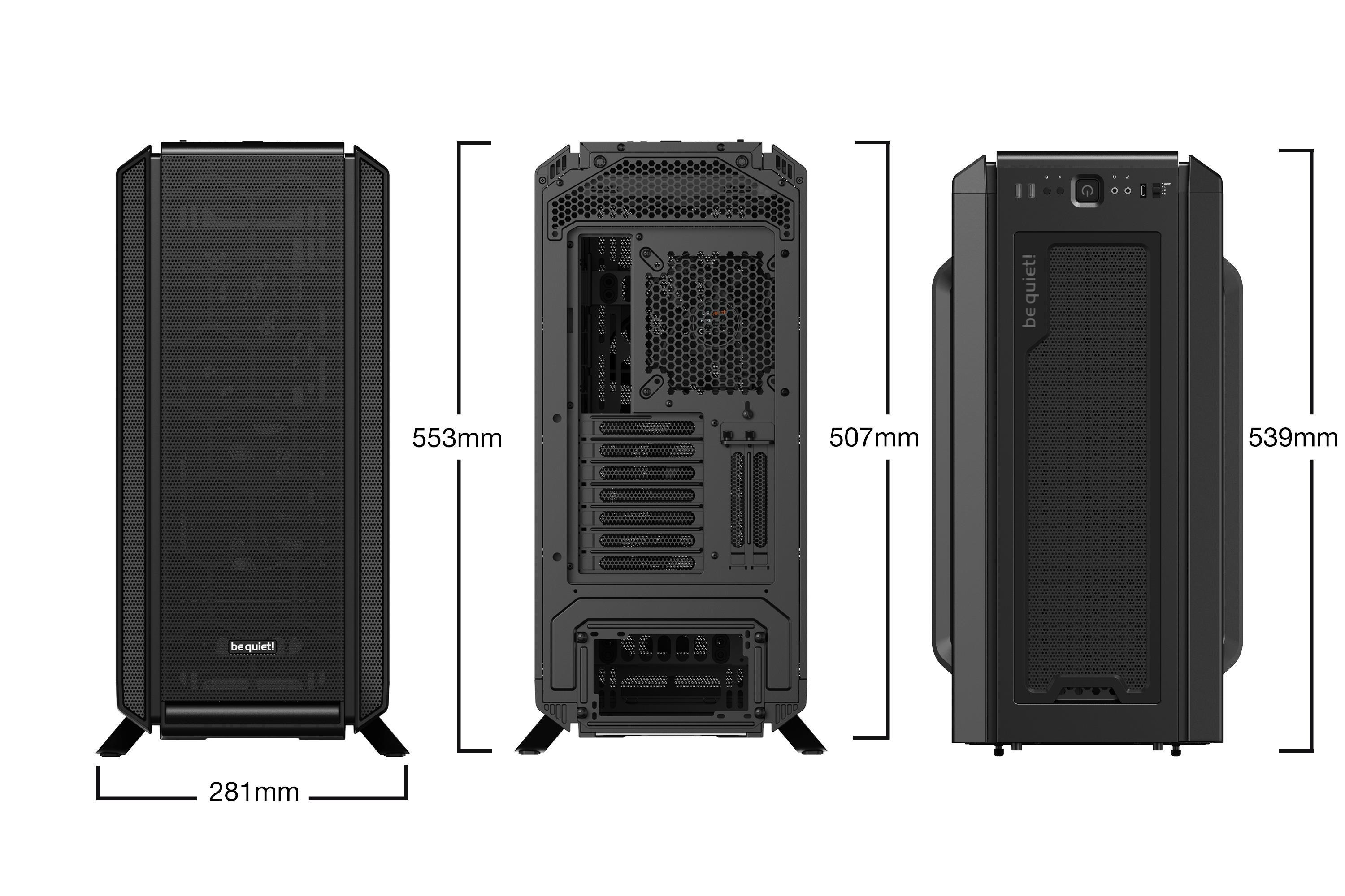 be quiet! Silent Base 802 Window Black Midi Tower