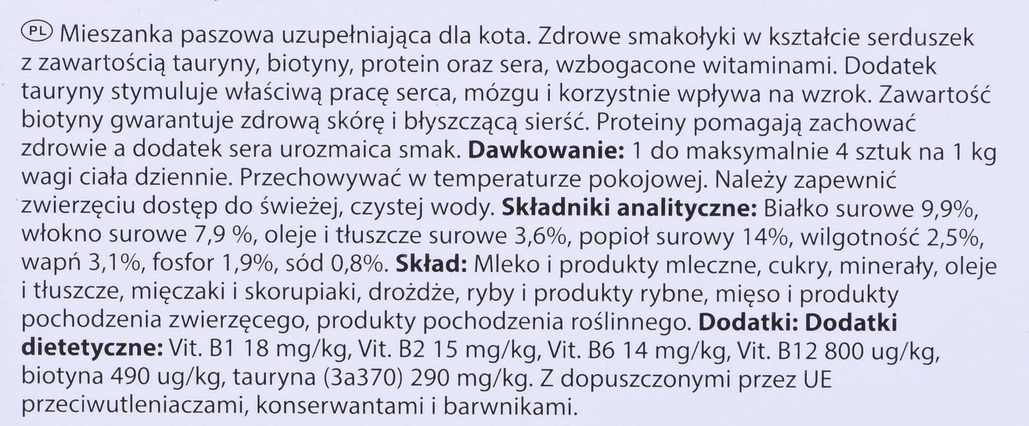 Beaphar Kitty's + Taurine-Biotine Cat Planšetė