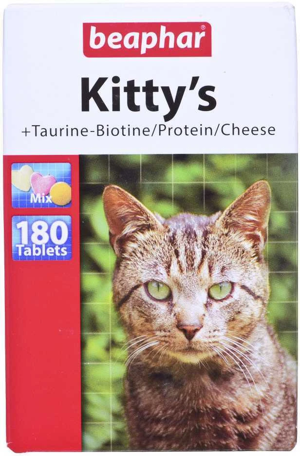 Beaphar Kitty's + Taurine-Biotine Cat Planšetė