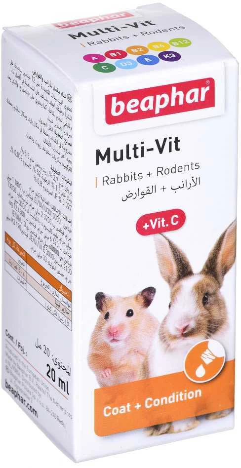 Beaphar MULTI-VIT VITAMINAI GRAUŽIAMS