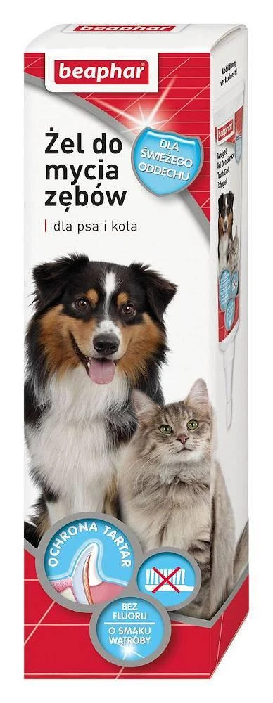 Naminių gyvūnų burnos priežiūros priemonė - gelis Beaphar, 100 ml