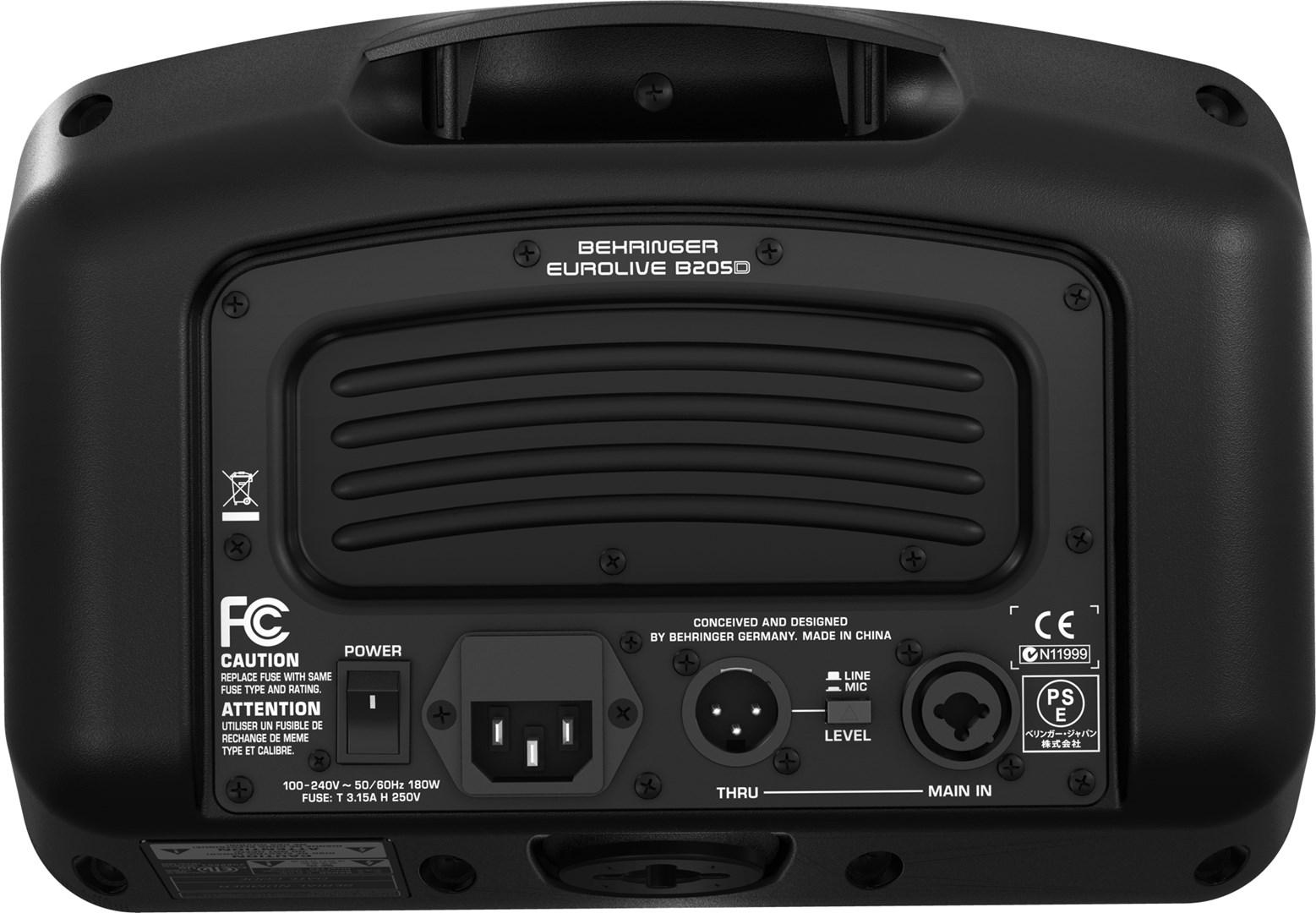 Kompiuterio kolonėlės Aktyvi kolonėlė Behringer Eurolive B-205D