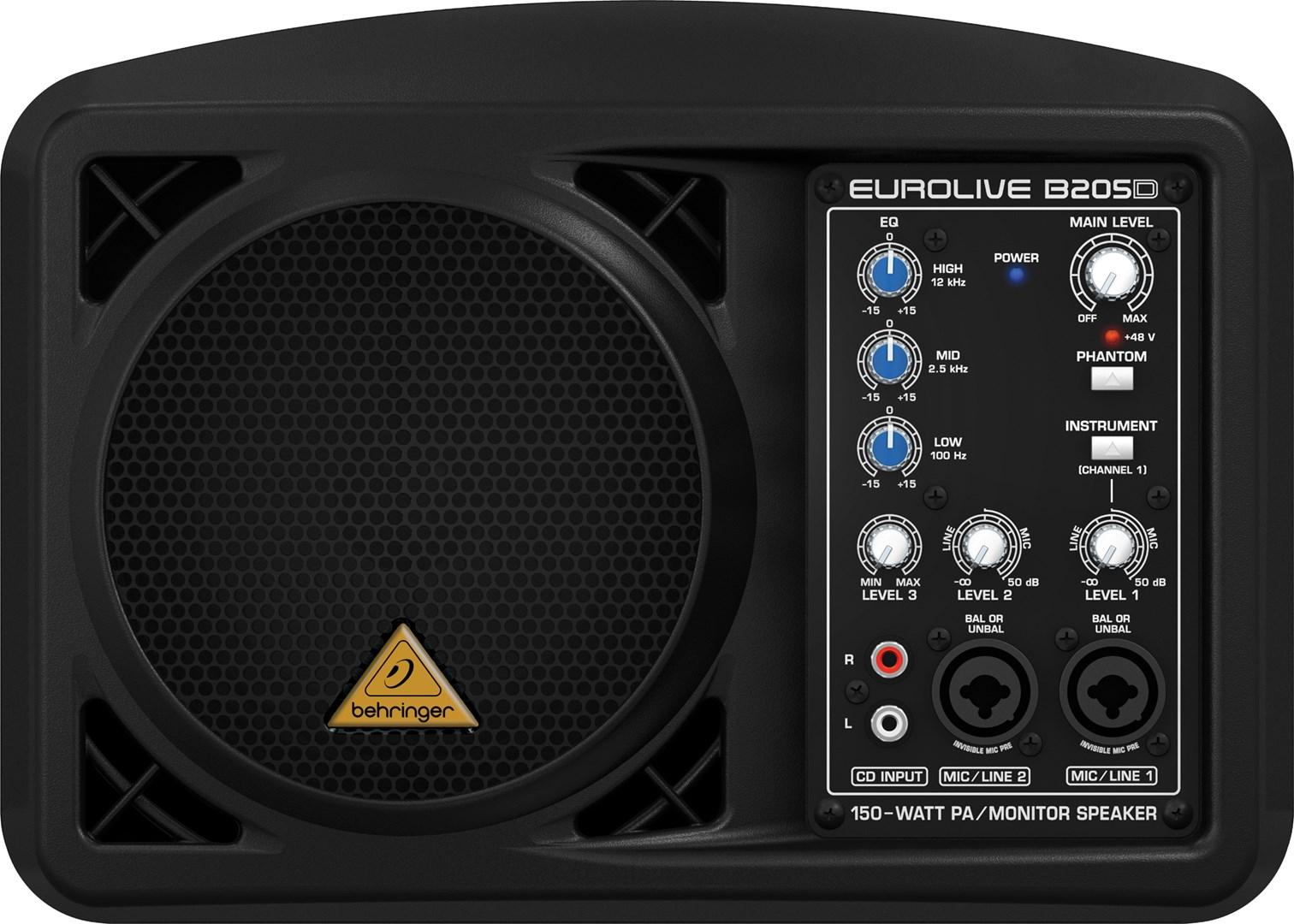 Kompiuterio kolonėlės Aktyvi kolonėlė Behringer Eurolive B-205D