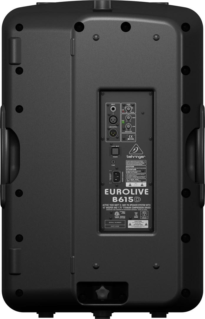 Kompiuterio kolonėlės Behringer B615D – aktyvus garsiakalbis