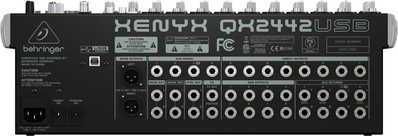 Garso Pultas - Behringer QX2442USB 24 Kanalai