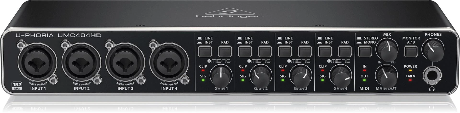 Garso Sąsaja - Behringer UMC404HD