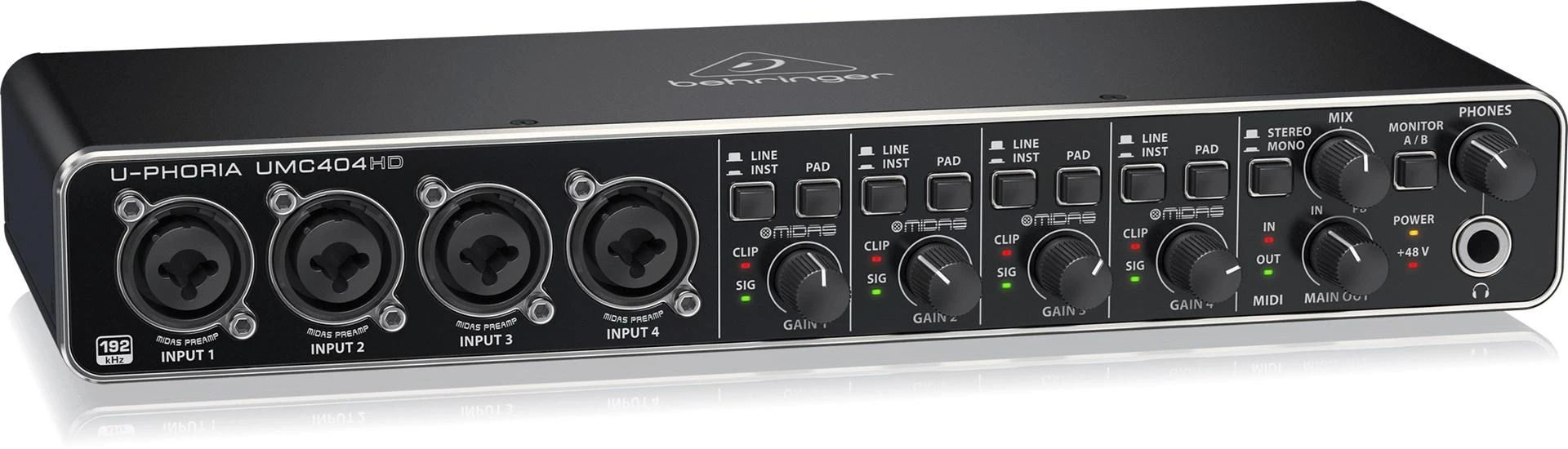 Garso Sąsaja - Behringer UMC404HD