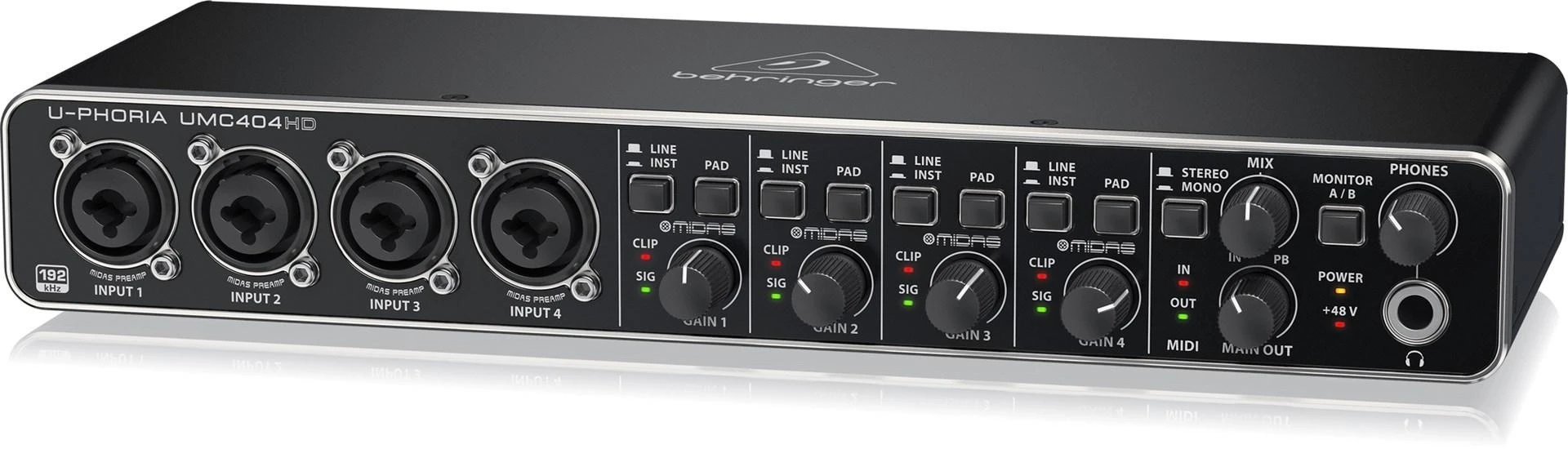 Garso Sąsaja - Behringer UMC404HD