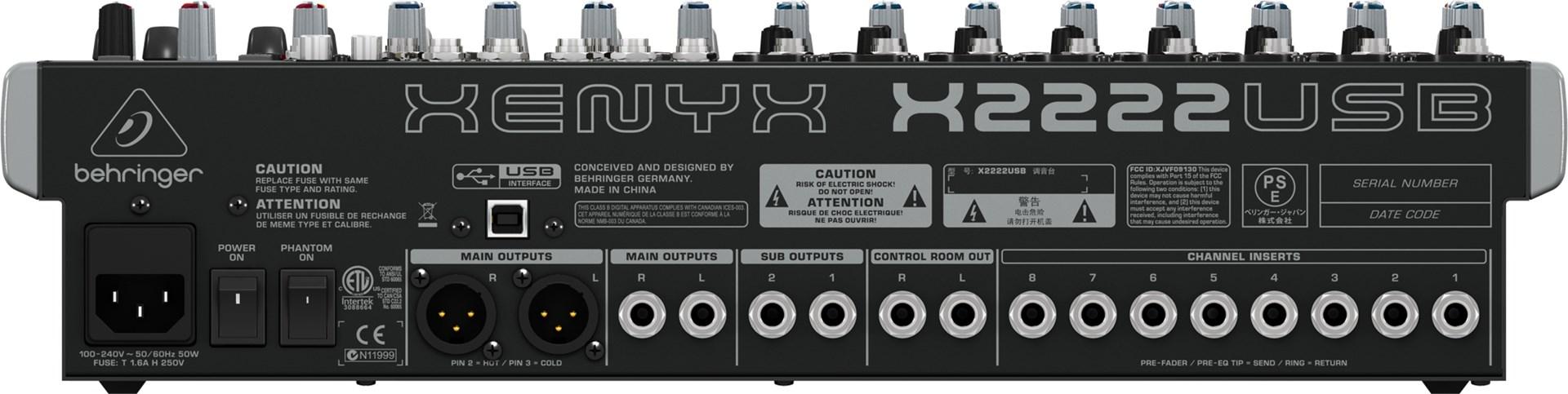 GArso Pultas - Behringer XENYX X2222USB 22 Kanalai