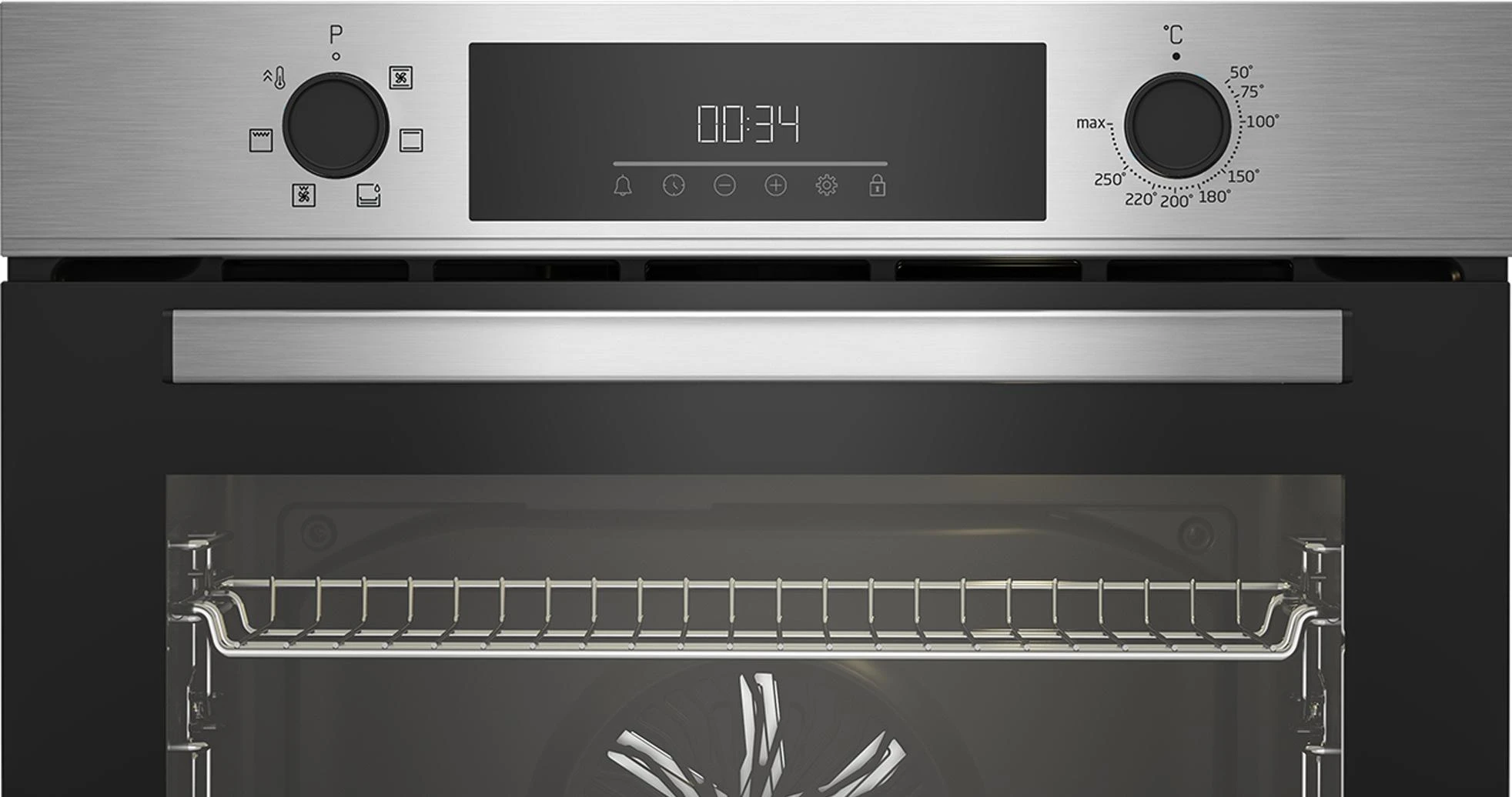 Beko BBIE123001XD orkaitė 72 L 2400 W A Nerūdijantis plienas