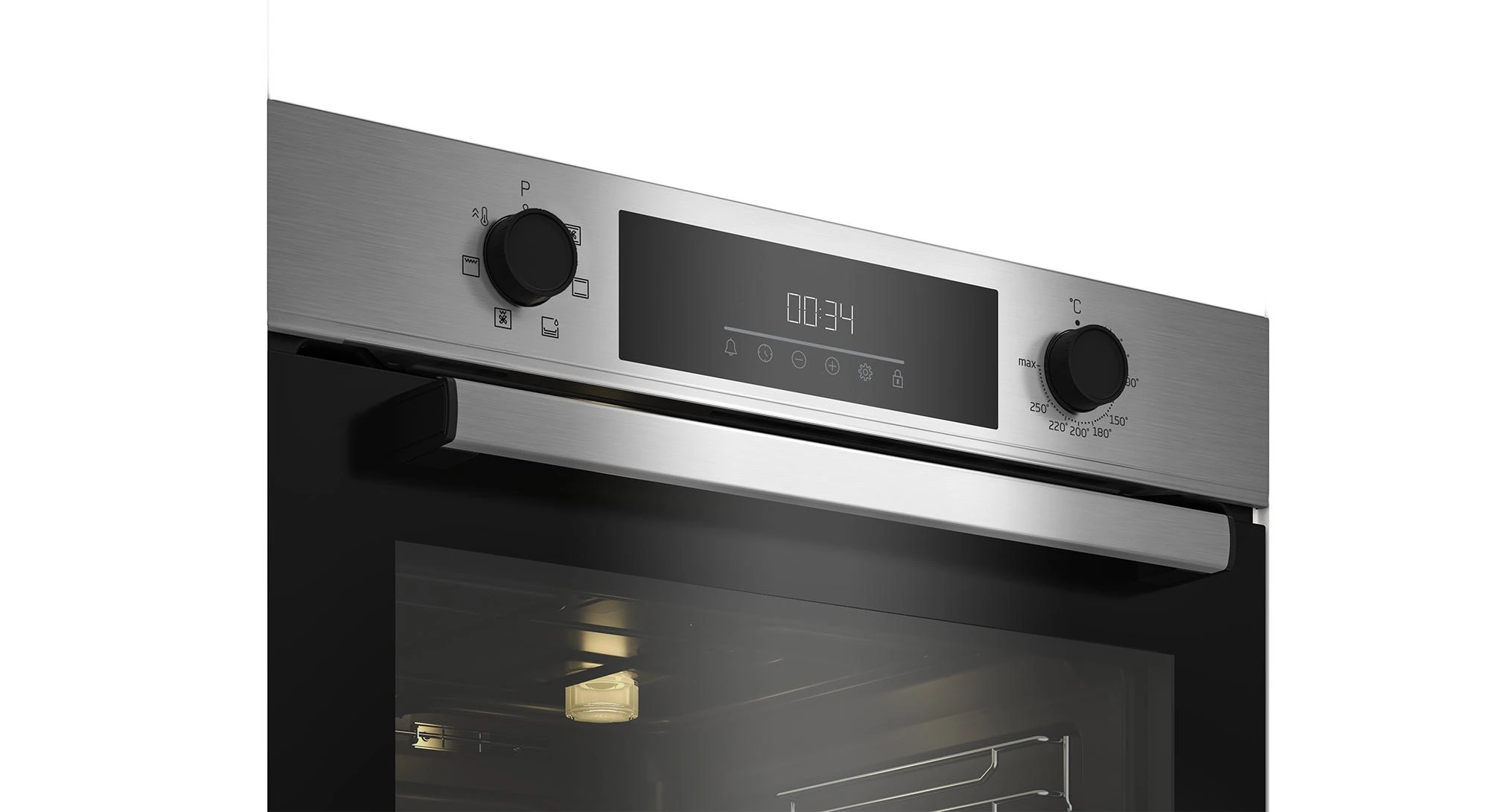 Beko BBIE123001XD orkaitė 72 L 2400 W A Nerūdijantis plienas