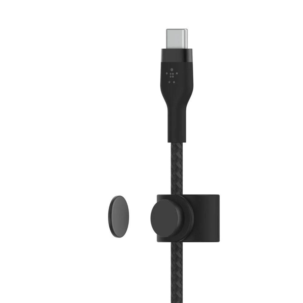USB Kabelis - Belkin BOOST↑CHARGE PRO Flex 3 m USB 2.0 Juodas