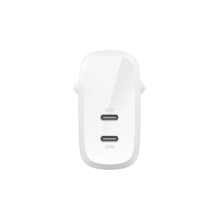 Belkin sieninis įkroviklis su dviem USB-C jungtimis