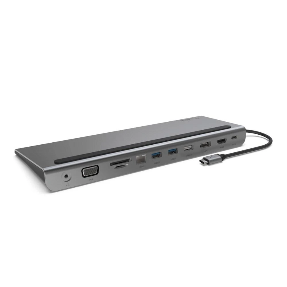 Nešiojamojo Kompiuterio Dokas - Belkin Inc004btsgy Type-C Juodas/pilkas